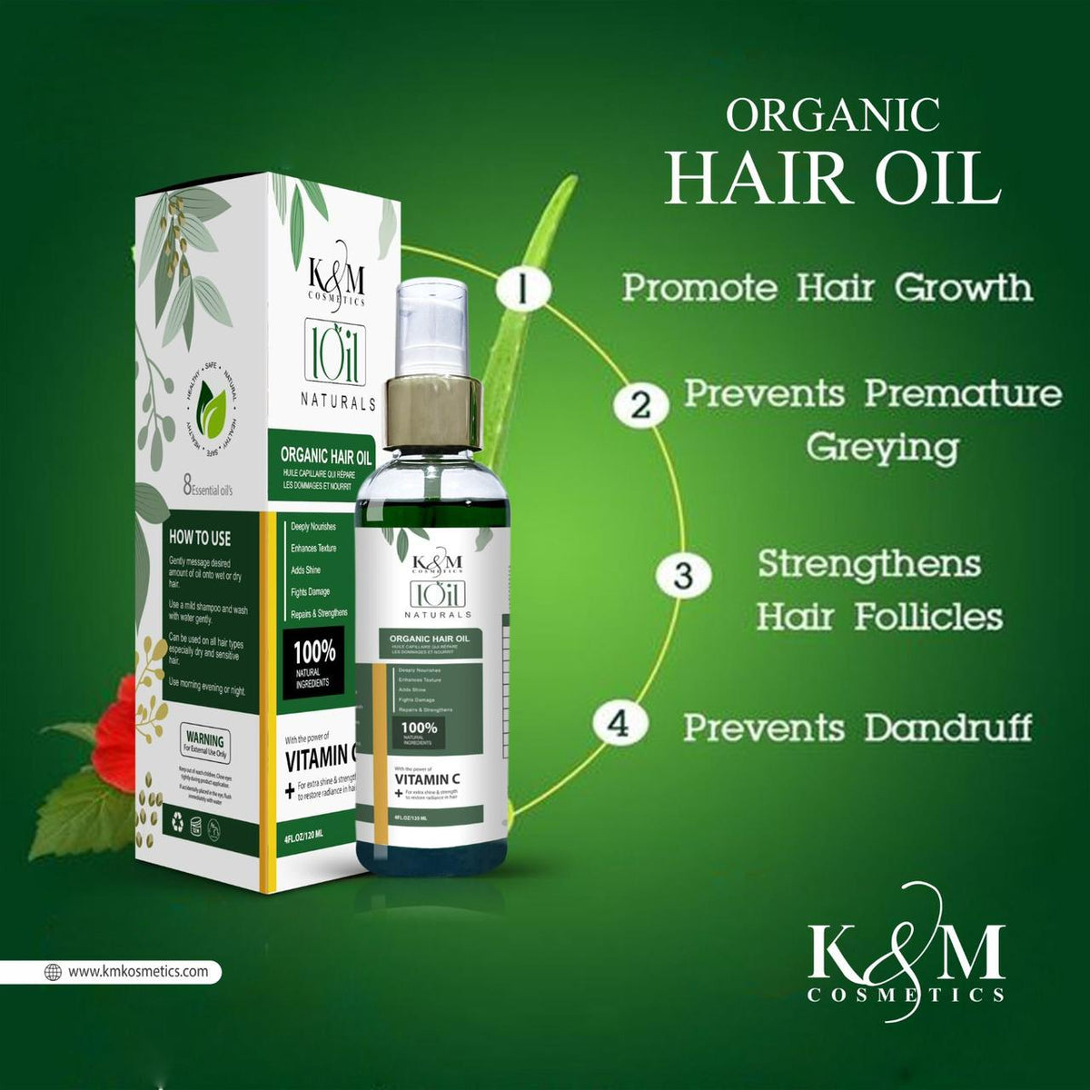 Organic Hair Oil